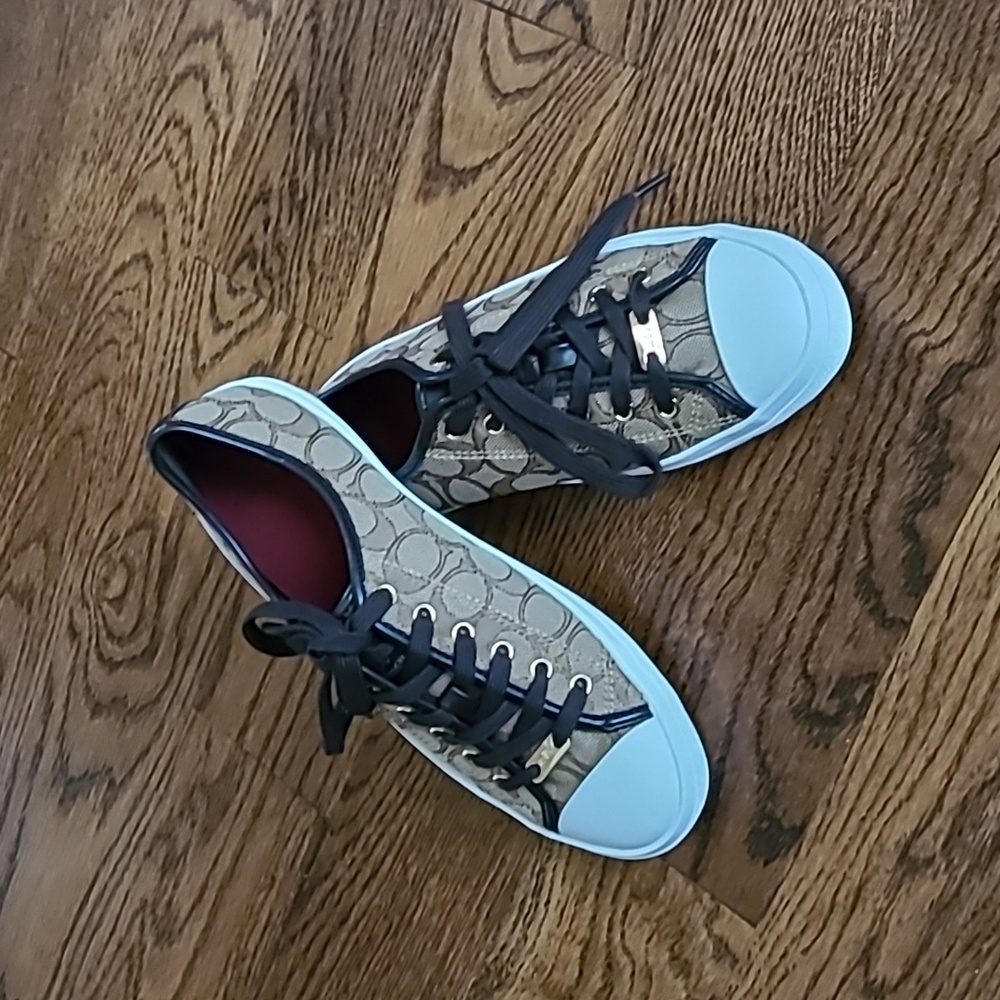 Coach Empire Women's Signature Canvas Fashion Shoes Sneakers, US 8M
